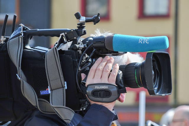 RTE cameraman (Alamy/PA)