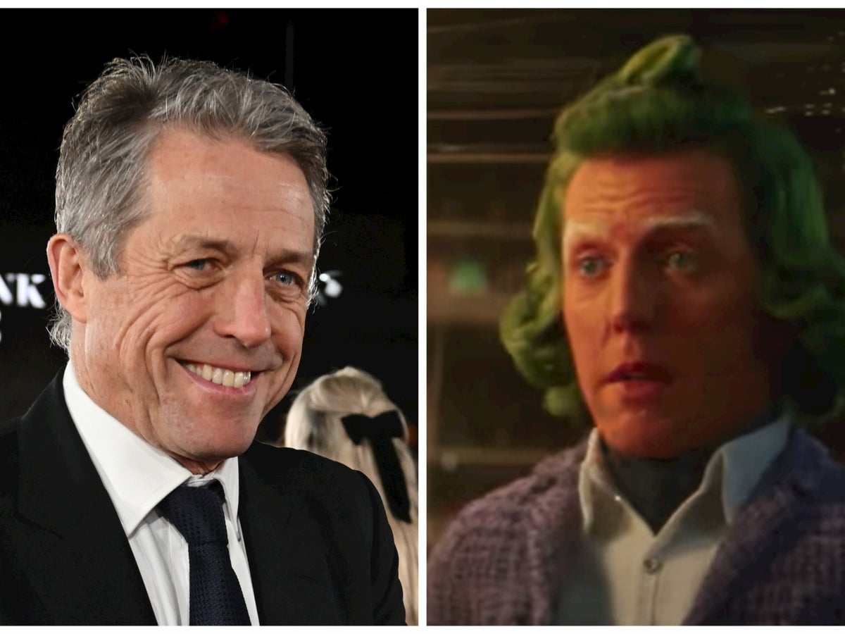 Hugh Grant ‘hated’ playing an Oompa-Loompa in Wonka | The Independent