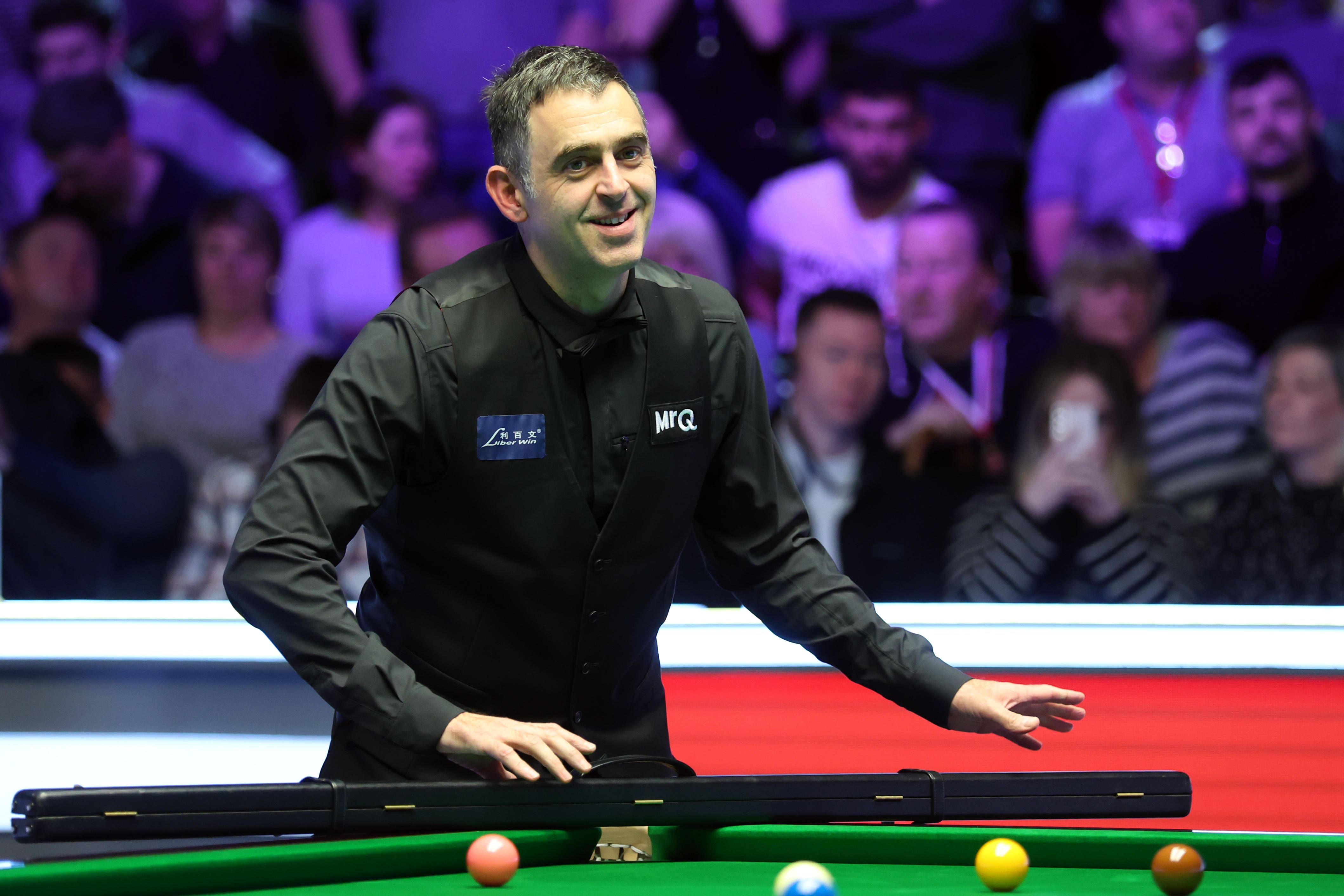 Ronnie O’Sullivan is into the UK Championships quarter-finals