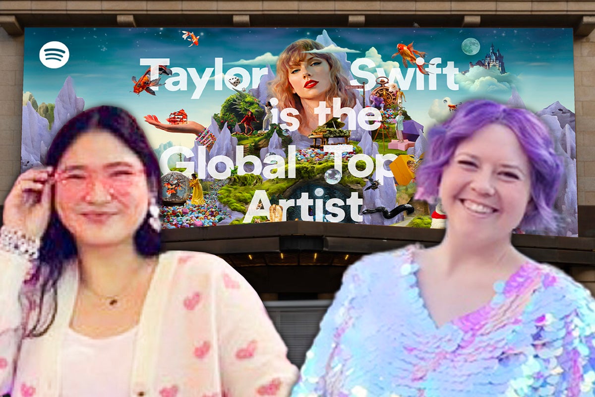 Meet the Swifties who spent 244 days streaming Taylor Swift’s music this year