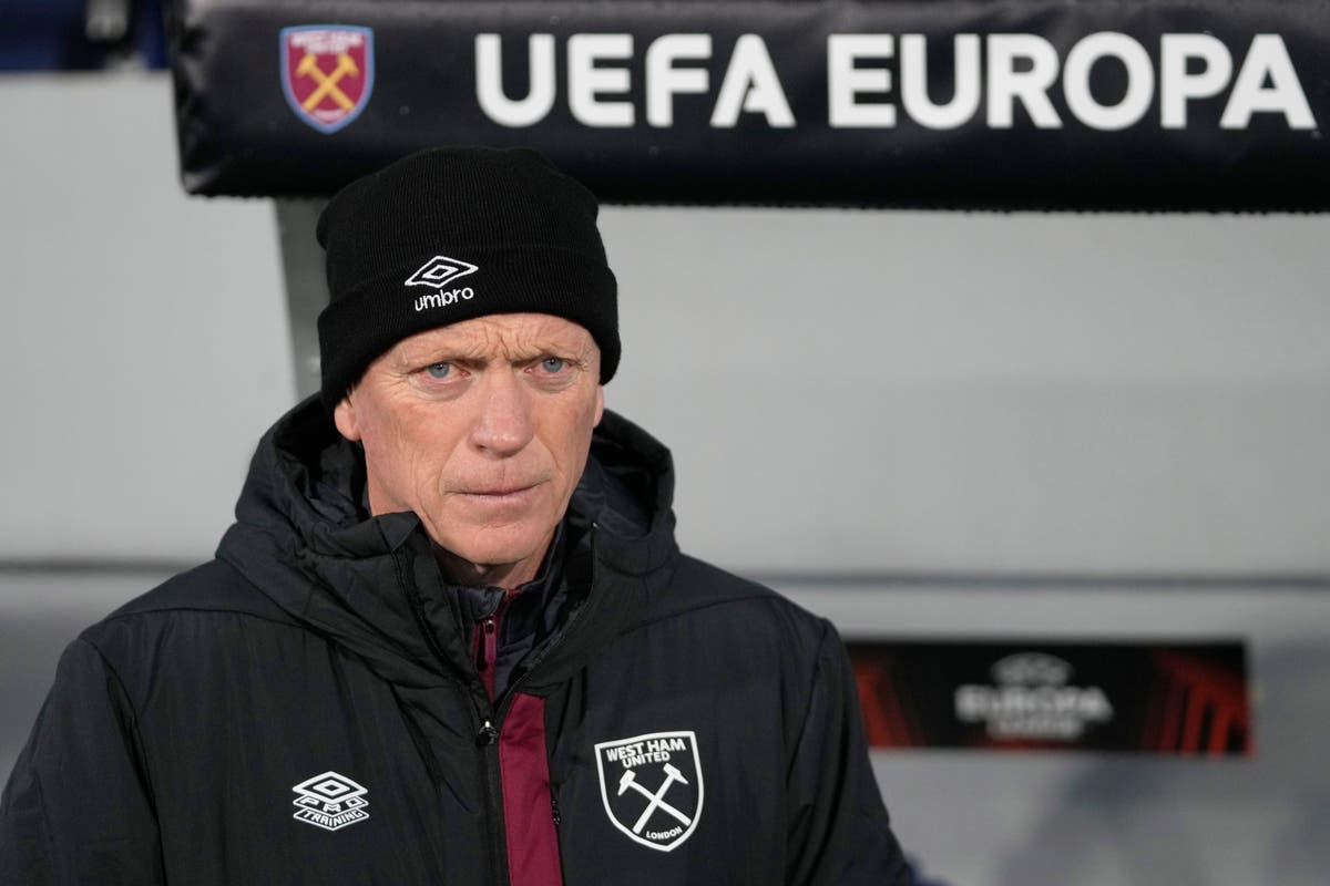 David Moyes urges West Ham to finish the job and top Group A