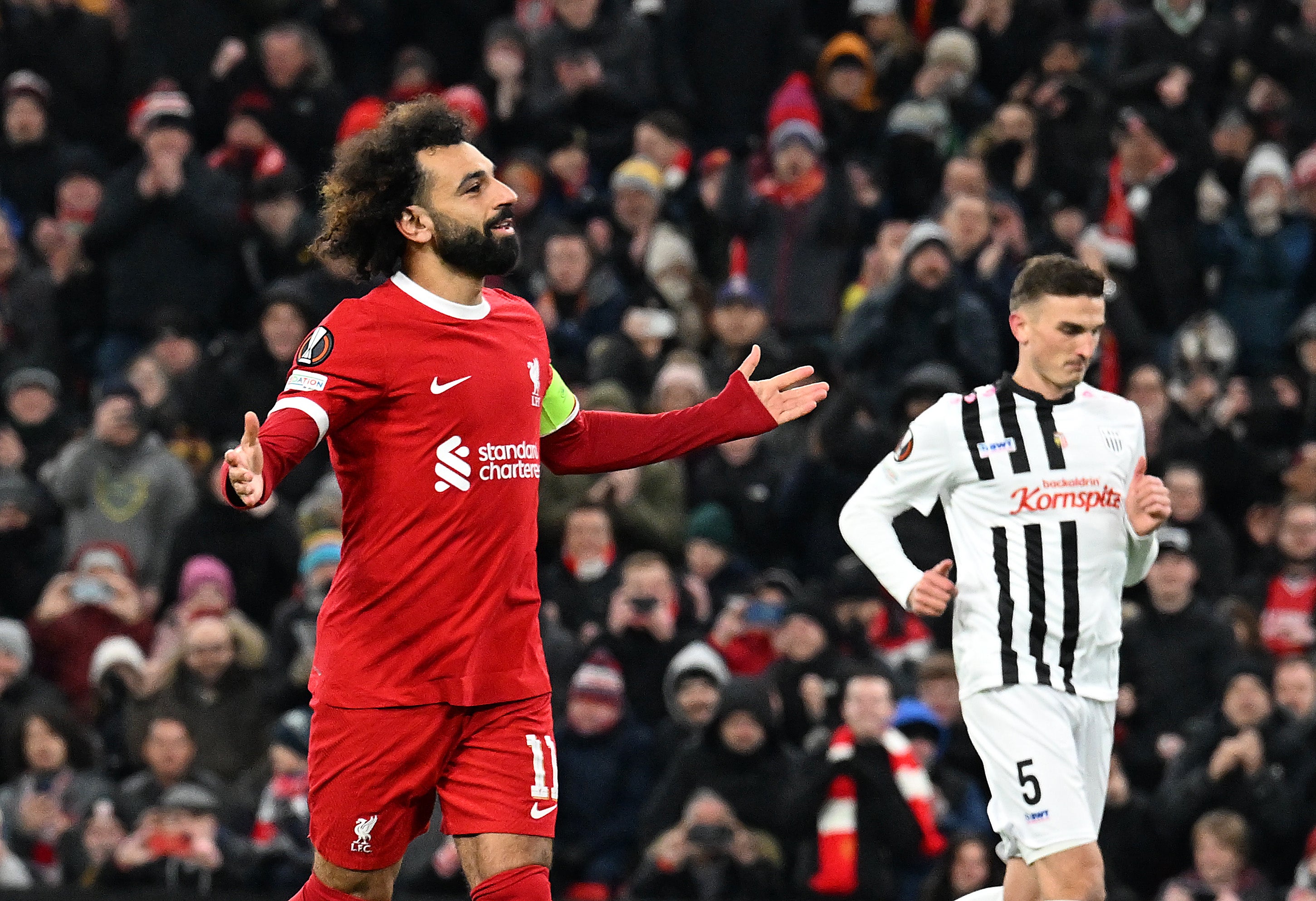 Mohamed Salah made no mistakes from the penalty spot