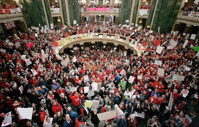 Wisconsin Unions Lawsuit