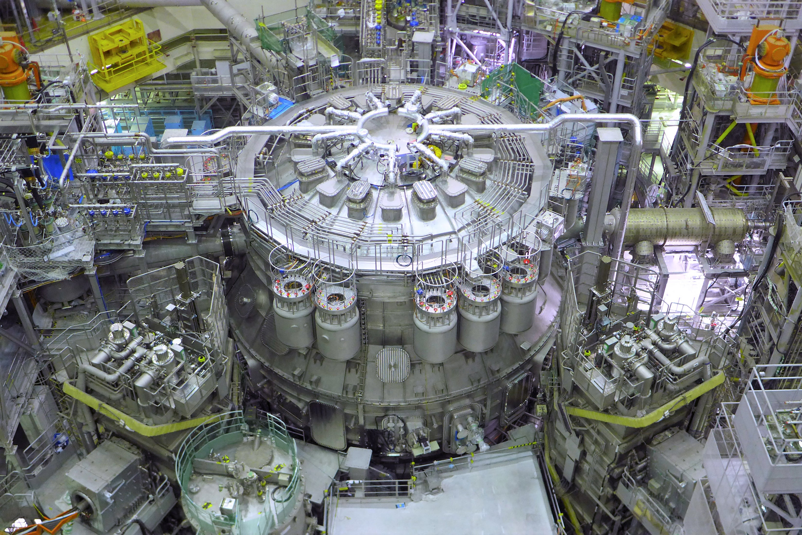 The JT-60SA is the world’s biggest nuclear fusion reactor constructed to date