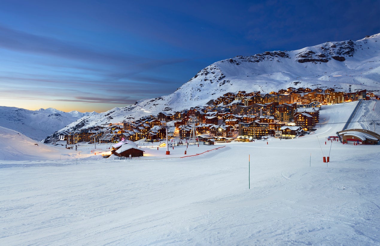 Snowfall is looking good in the Les 3 Vallées