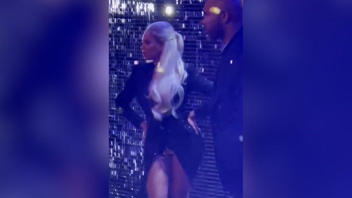 <p>Beyoncé shines in sequined bodysuit at Renaissance film premiere in London.</p>