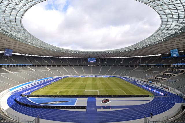 <p>The Olympic Stadium in Berlin will host the Euro 2024 final </p>