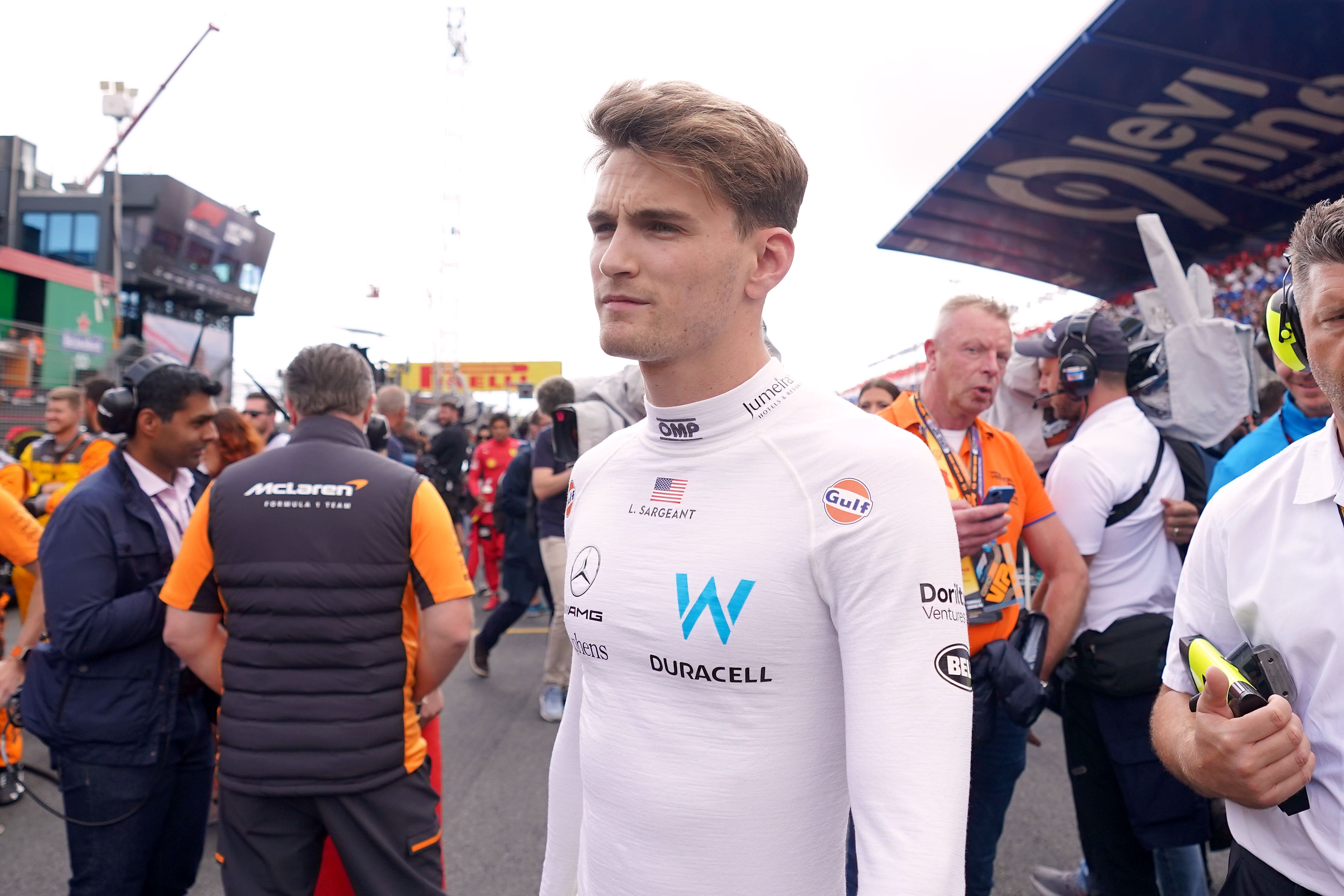 Williams driver Logan Sargeant could be replacing by Antonelli mid-season