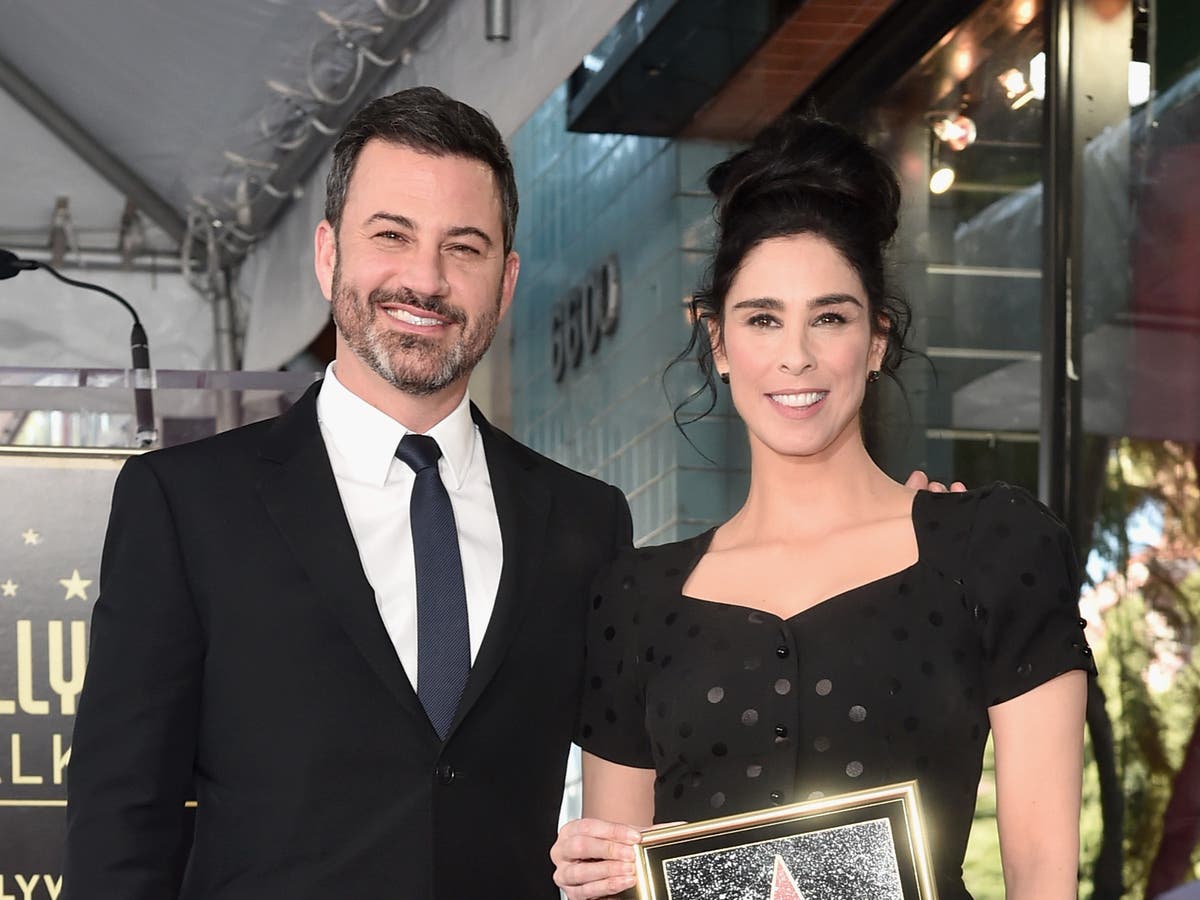 Jimmy Kimmel jokes he ‘looks almost exactly like’ ex Sarah Silverman’s ...