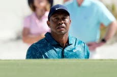 Tiger Woods says fatigue to blame for dropped shots in closing holes