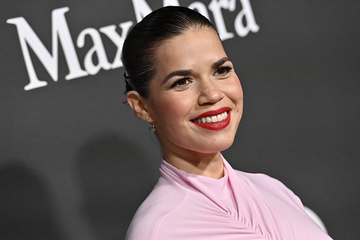 America Ferrera reacts to young girls performing her Barbie monologue