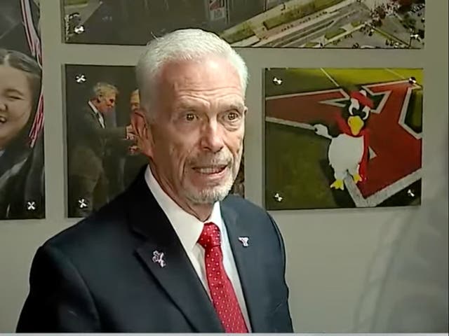<p>Congressman Bill Johnson accepts a contract to become president of Youngstown State University in Youngstown, Ohio</p>