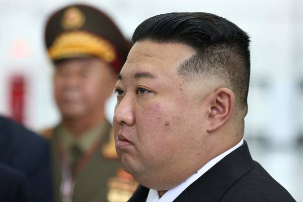North Korea's leader Kim Jong-un visits the Vostochny Cosmodrome in Amur region