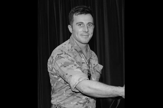 <p>Major Kevin McCool was attacked while off duty in Kenya </p>