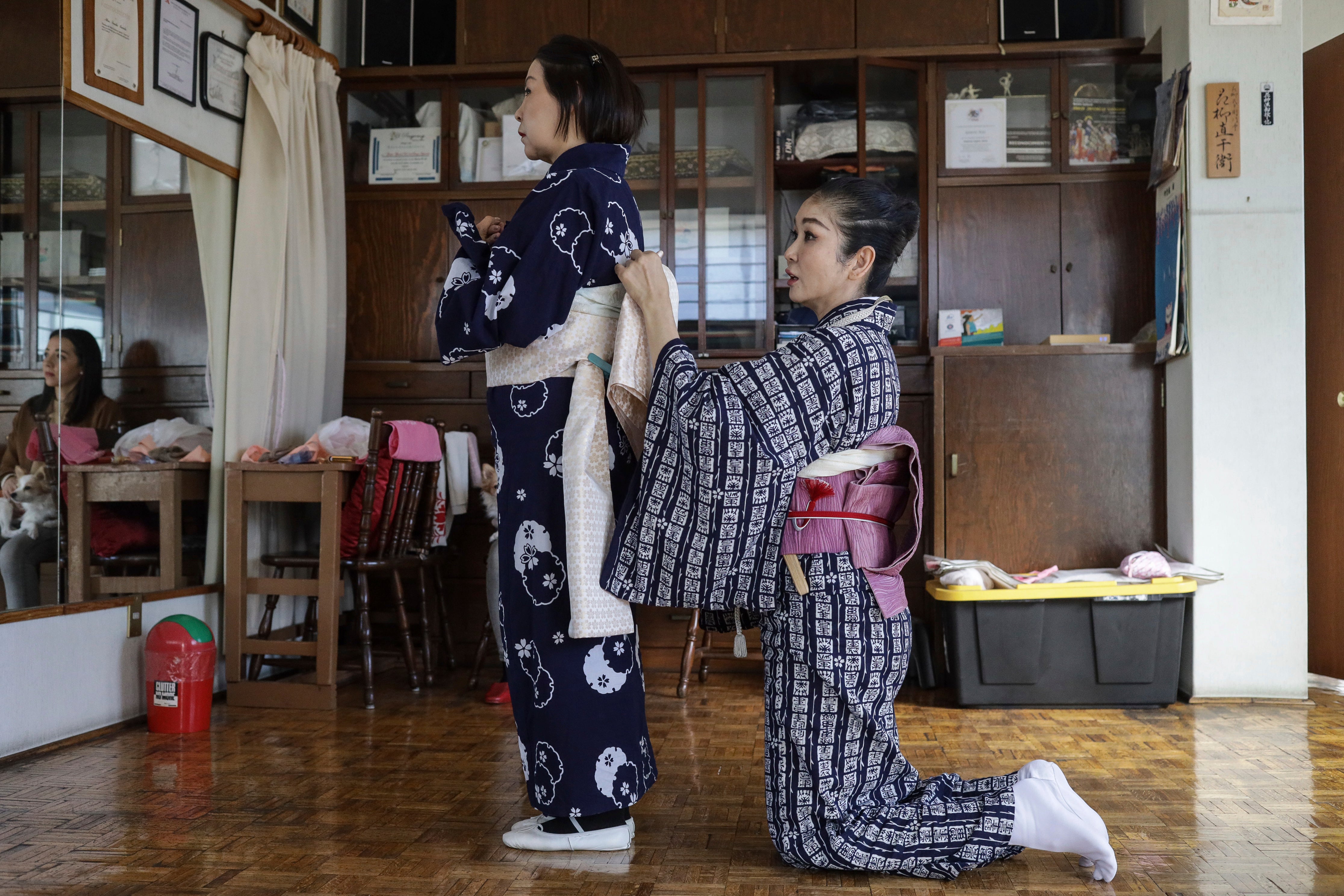 Mexico Japanese Traditional Dancer