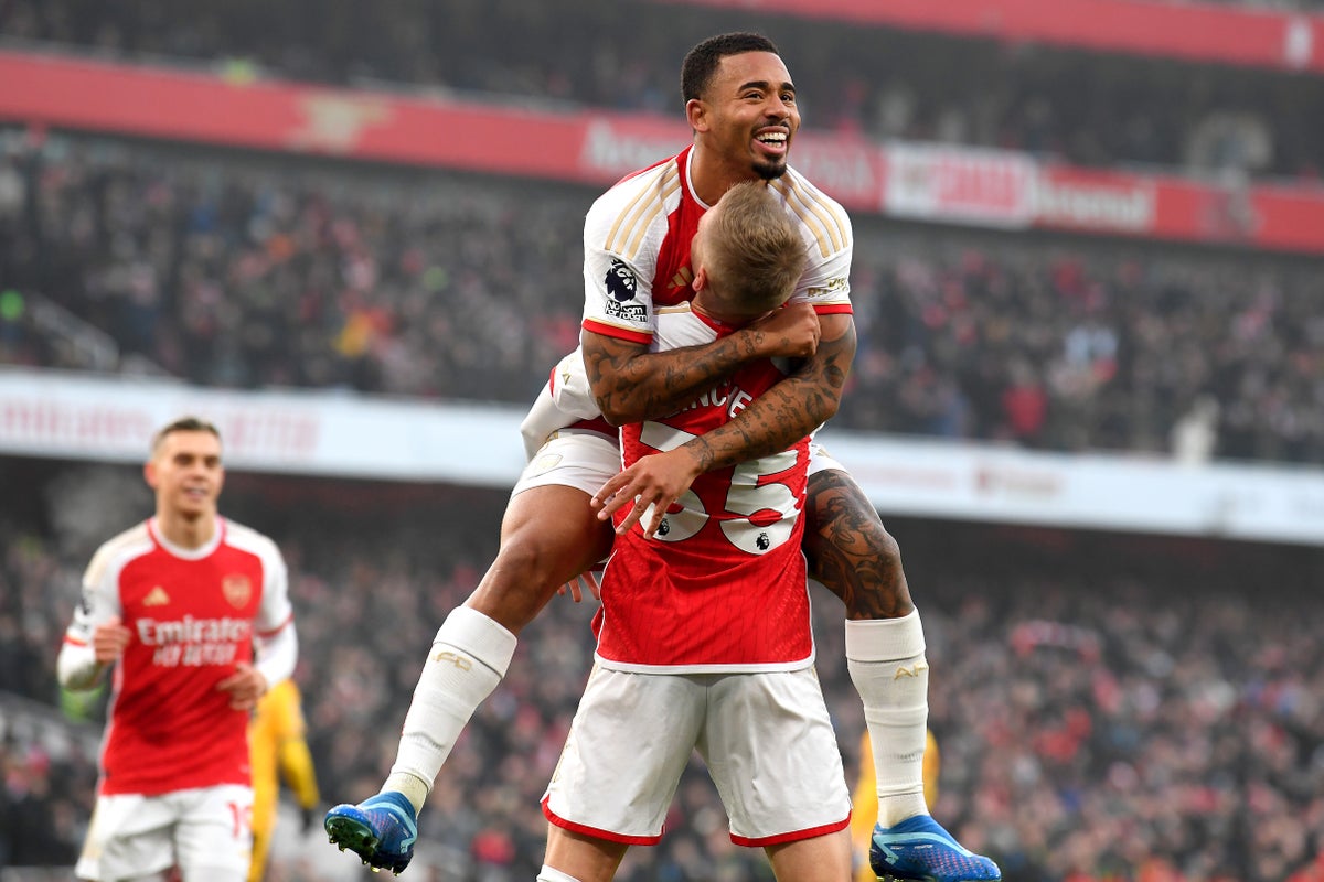 Arsenal extend lead at the top as Burnley strike huge blow in relegation battle