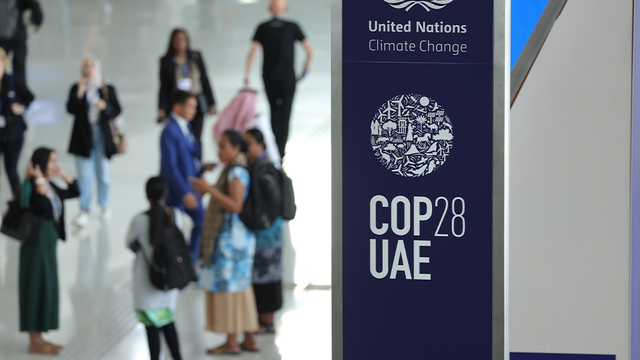 <p>Watch live: Governments launch COP28 climate relief, recovery and peace declaration</p>