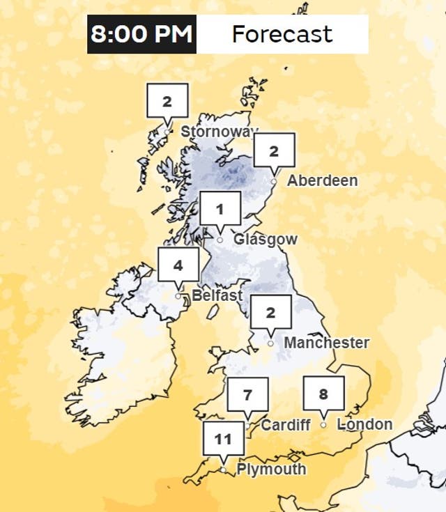 Mapped: Snow and ice Met Office warnings as UK hit by overnight freeze ...