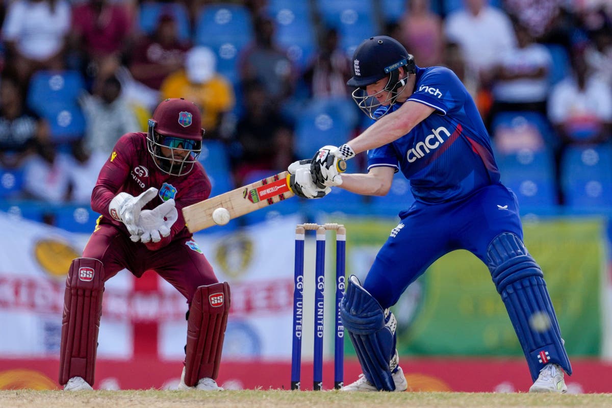 Harry Brook helps England set West Indies 326 as Jos Buttler struggles continue