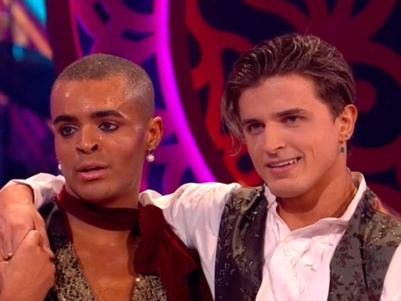 Layton Williams and Nikita Kuzmin on ‘Strictly Come Dancing’