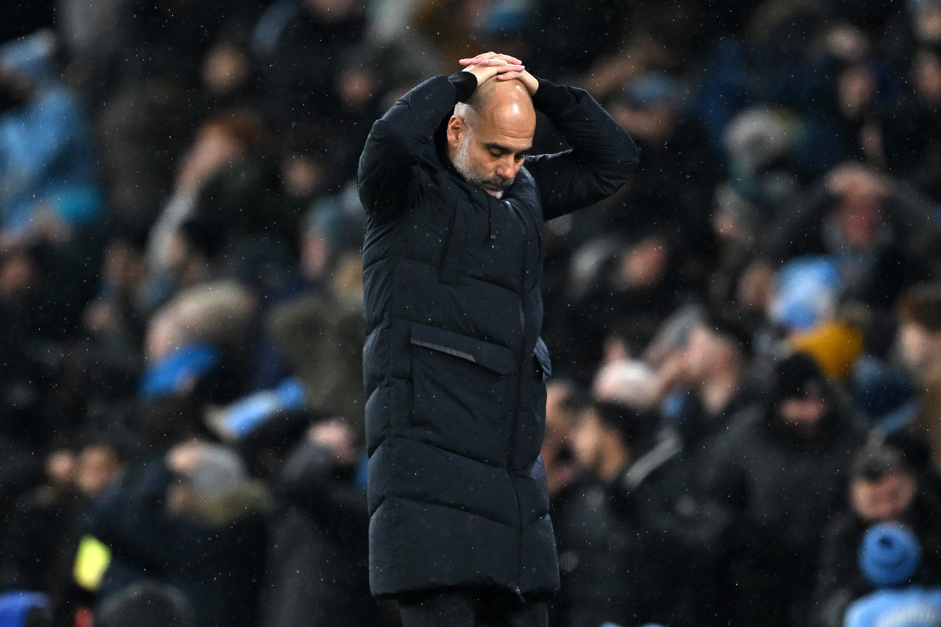 Guardiola’s side dropped points for a third game in a row