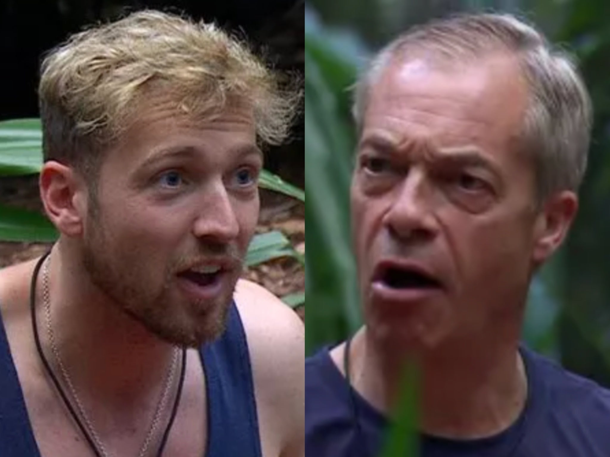 Sam Thompson De I'm A Celeb Affronte Nigel Farage Dans Le Dernier ...