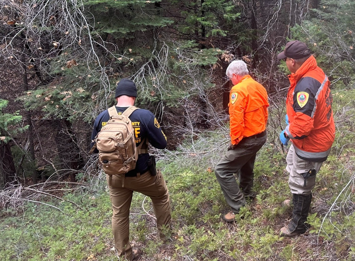 Several law enforcement departments searched for the missing hiker