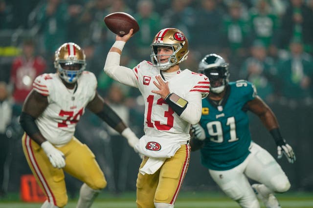 49ers Eagles Football