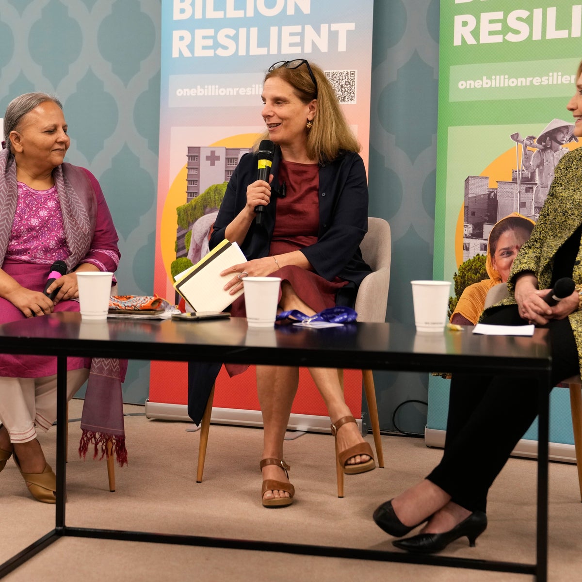 Hillary Clinton at COP28 climate talks calls for insurance reform