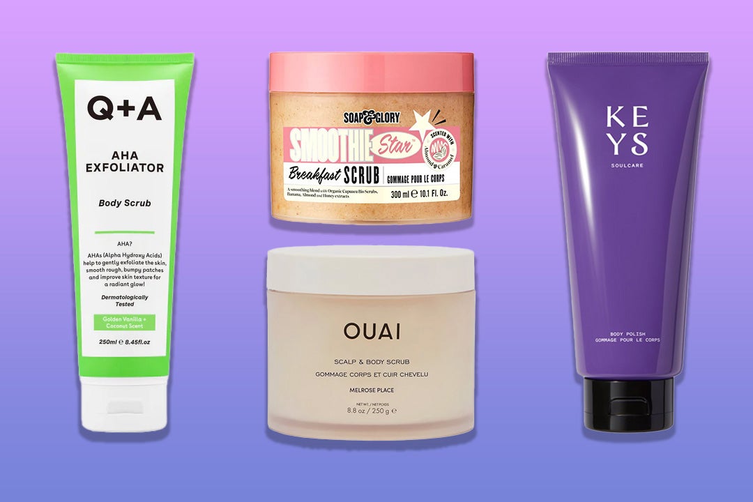 As well as sloughing away dead skin cells, these products give your skin a luxurious dose of TLC