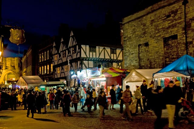 <p>Lincoln Christmas Market was one of the big annual events of the year for traders </p>