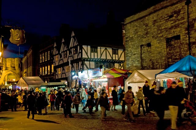 <p>Lincoln Christmas Market was one of the big annual events of the year for traders </p>