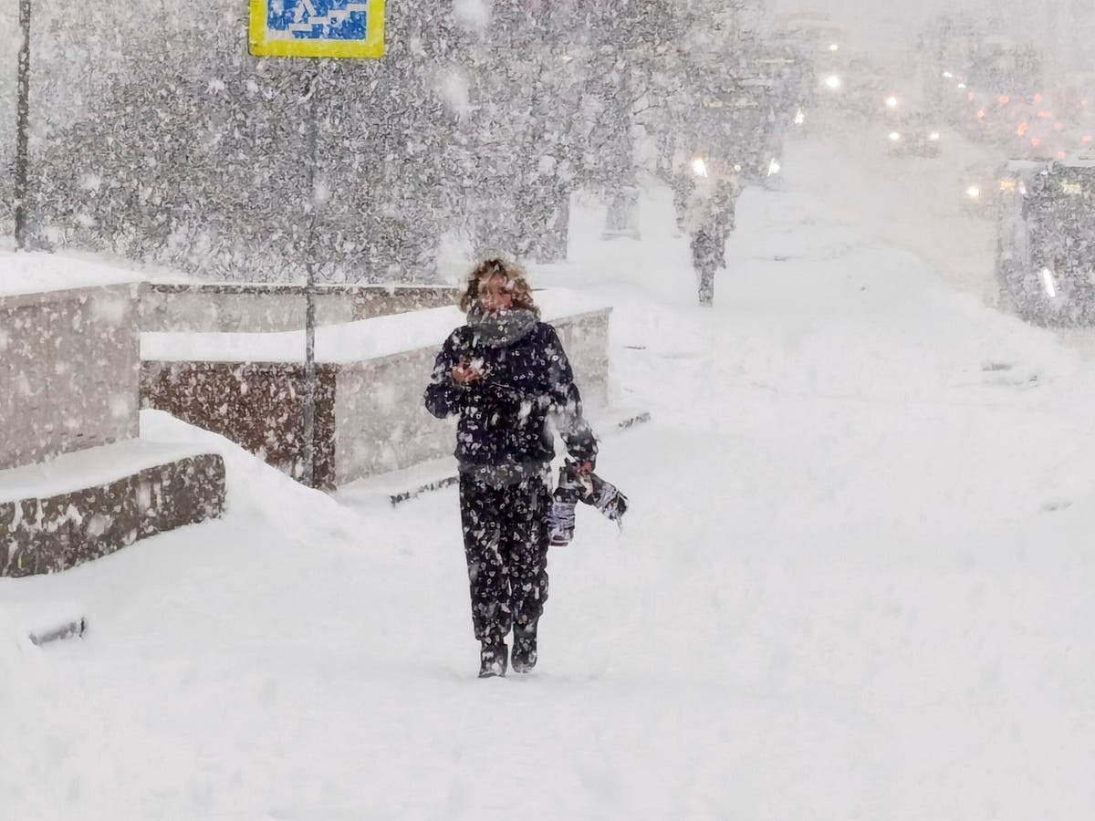 Обилен снеговалеж връхлетя Москва, докато руските медии съобщават за проблеми по пътищата и летищата