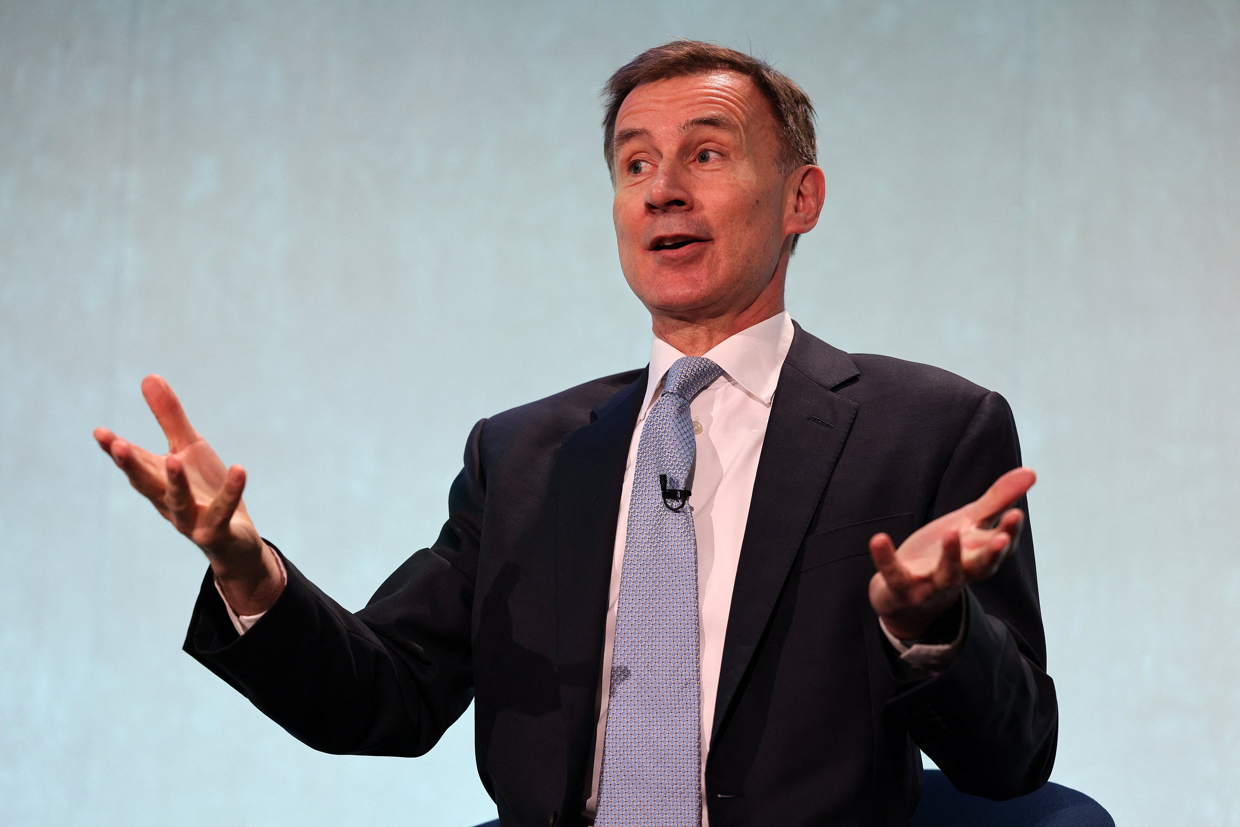 Chancellor Jeremy Hunt said his tax cuts would get the economy growing again