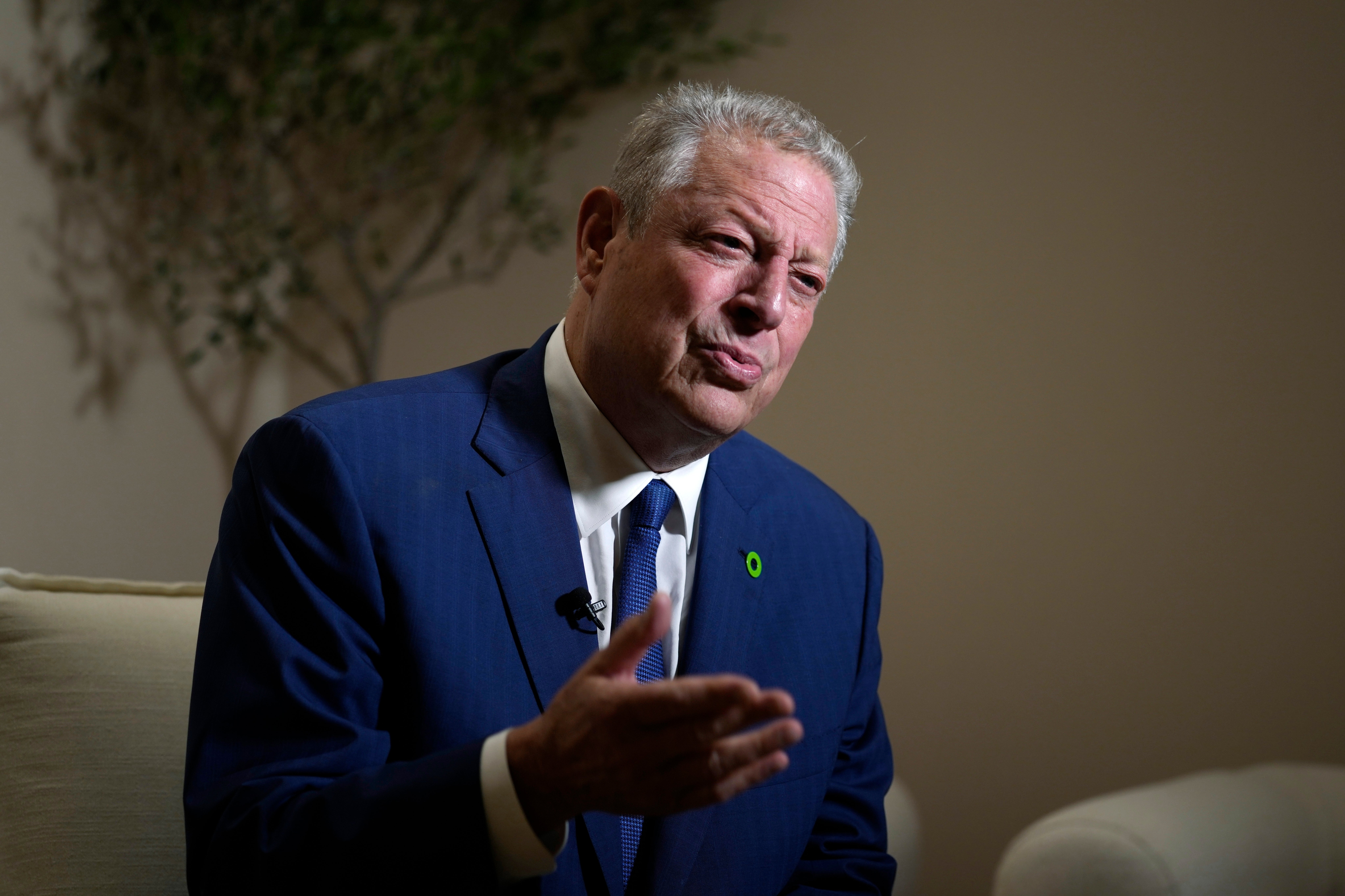Al Gore at the COP28 Climate Summit in 2023