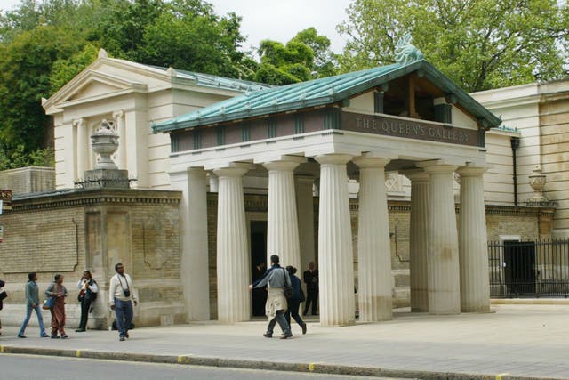 The entrance to The Queen’s Gallery at Buckingham Palace (Archive/PA)