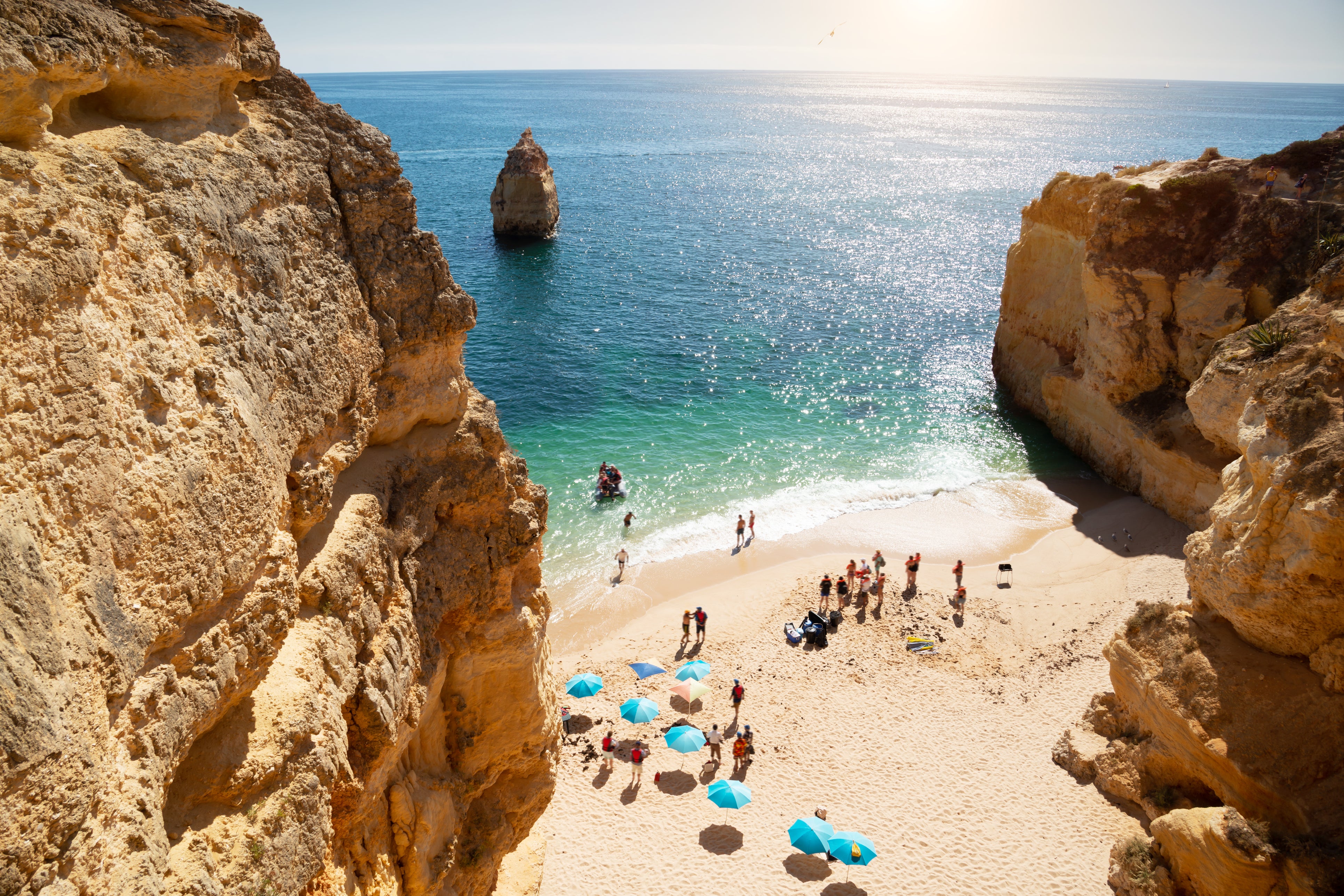 Portugal’s southernmost beaches are blessed with t-shirt weather by February