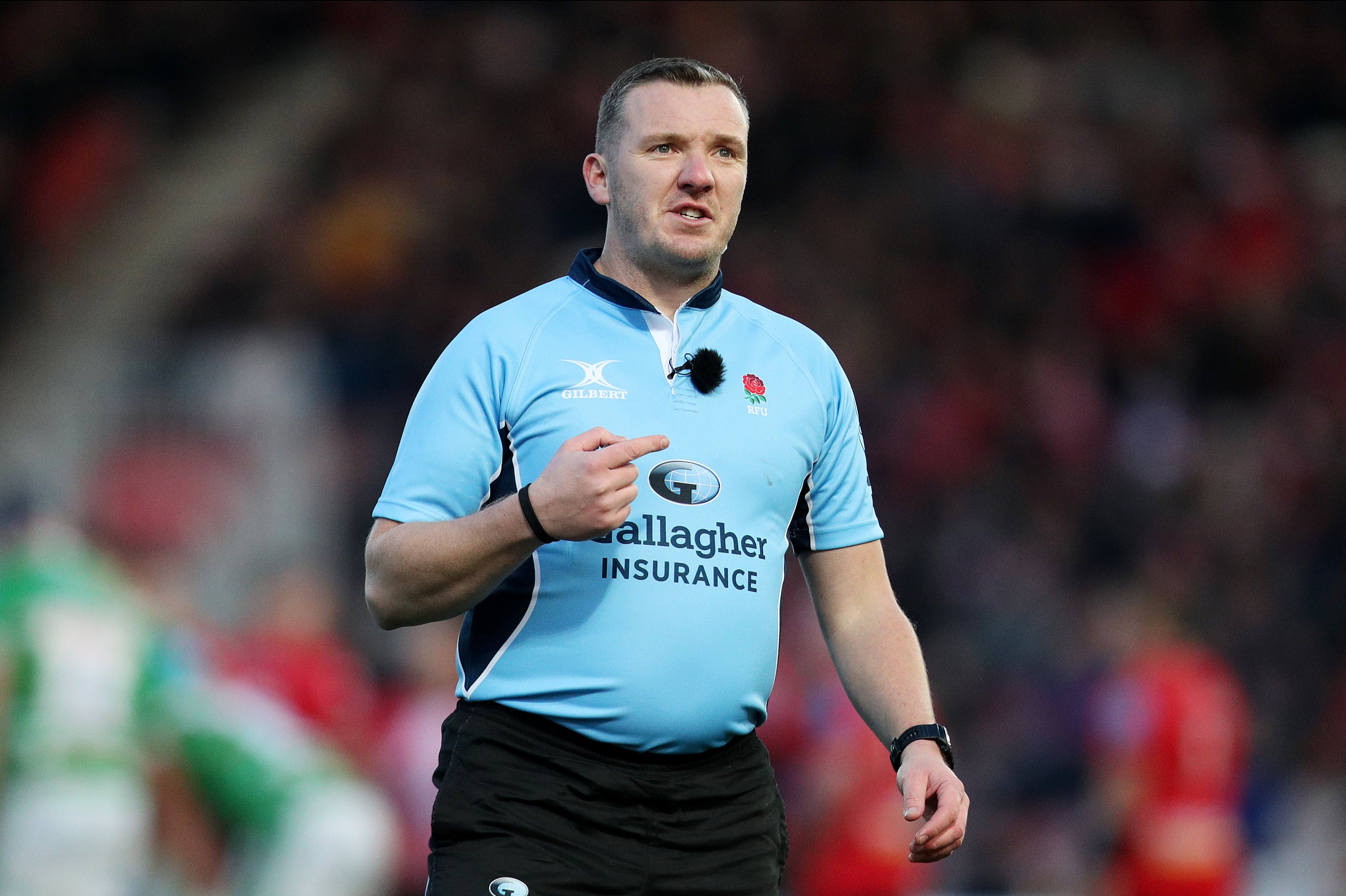 Tom Foley officiated eight games at this year’s Rugby World Cup