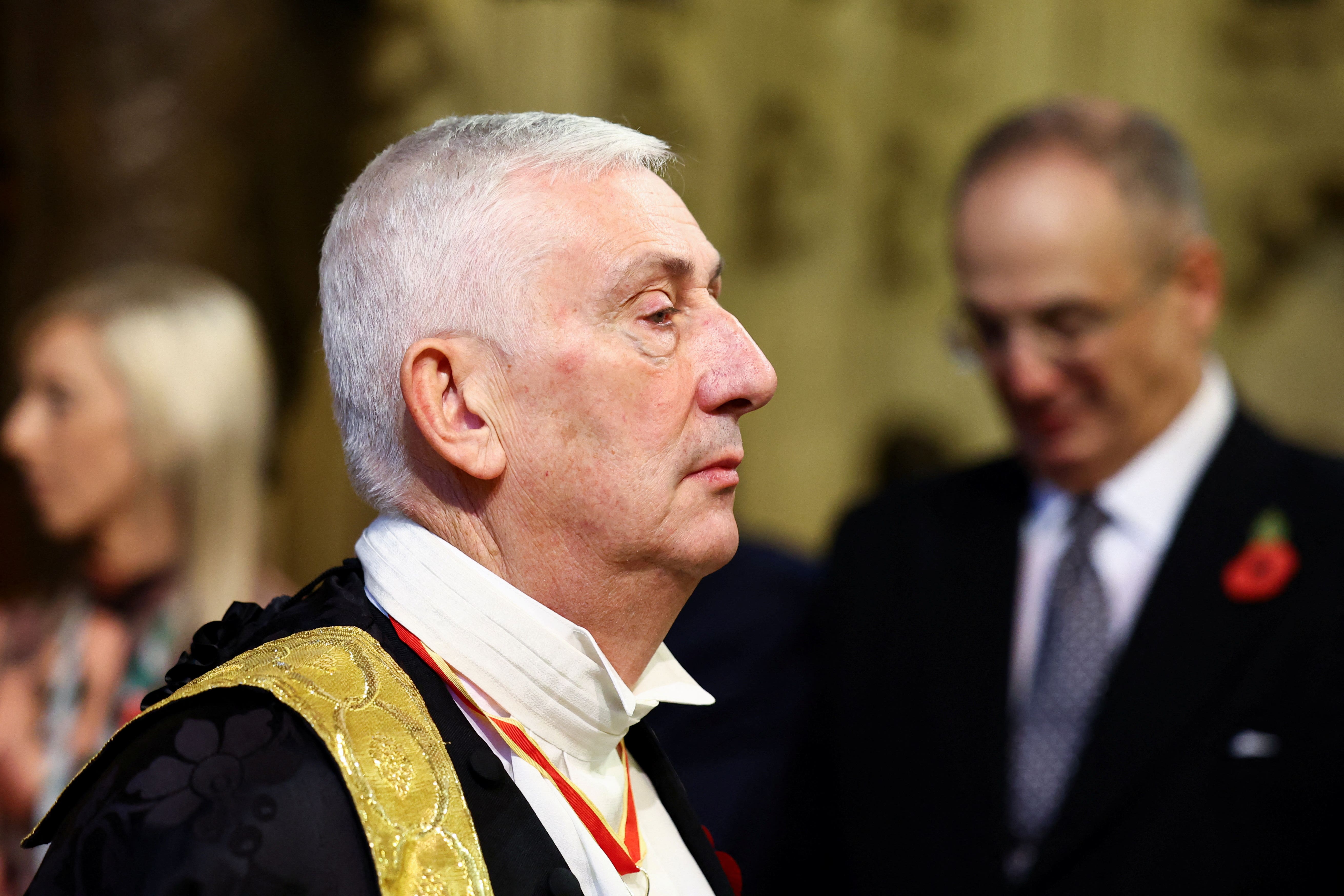 Speaker of The House of Commons Sir Lindsay Hoyle (Hannah McKay/PA)