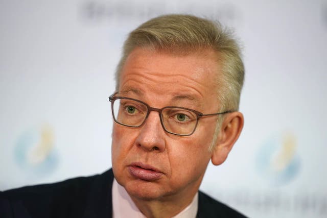 Michael Gove (Brian Lawless/PA)