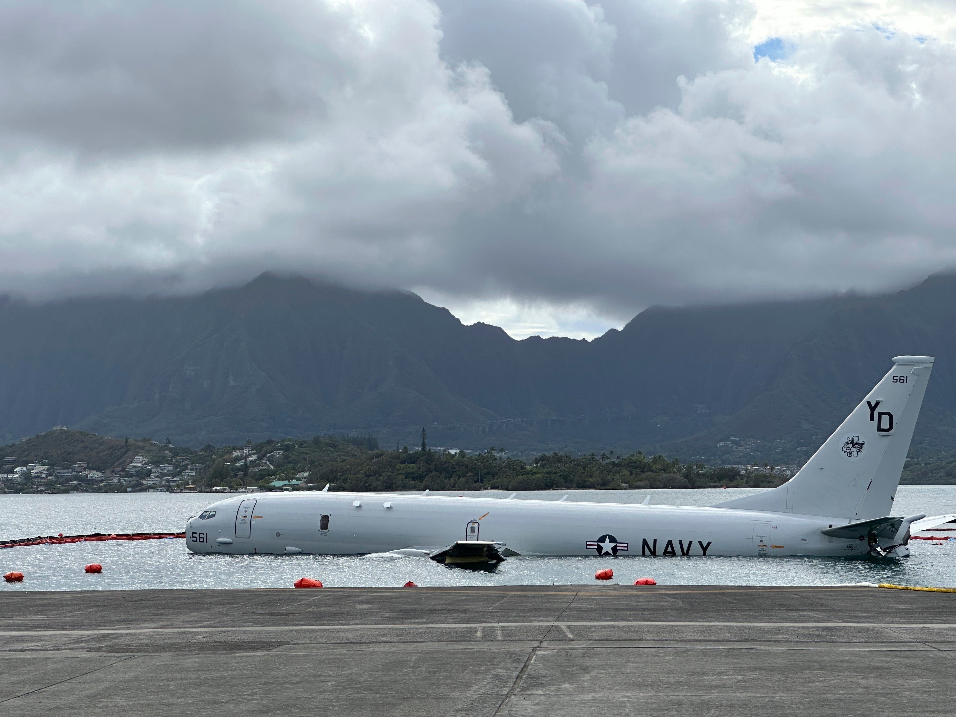 APTOPIX Hawaii Navy Plane