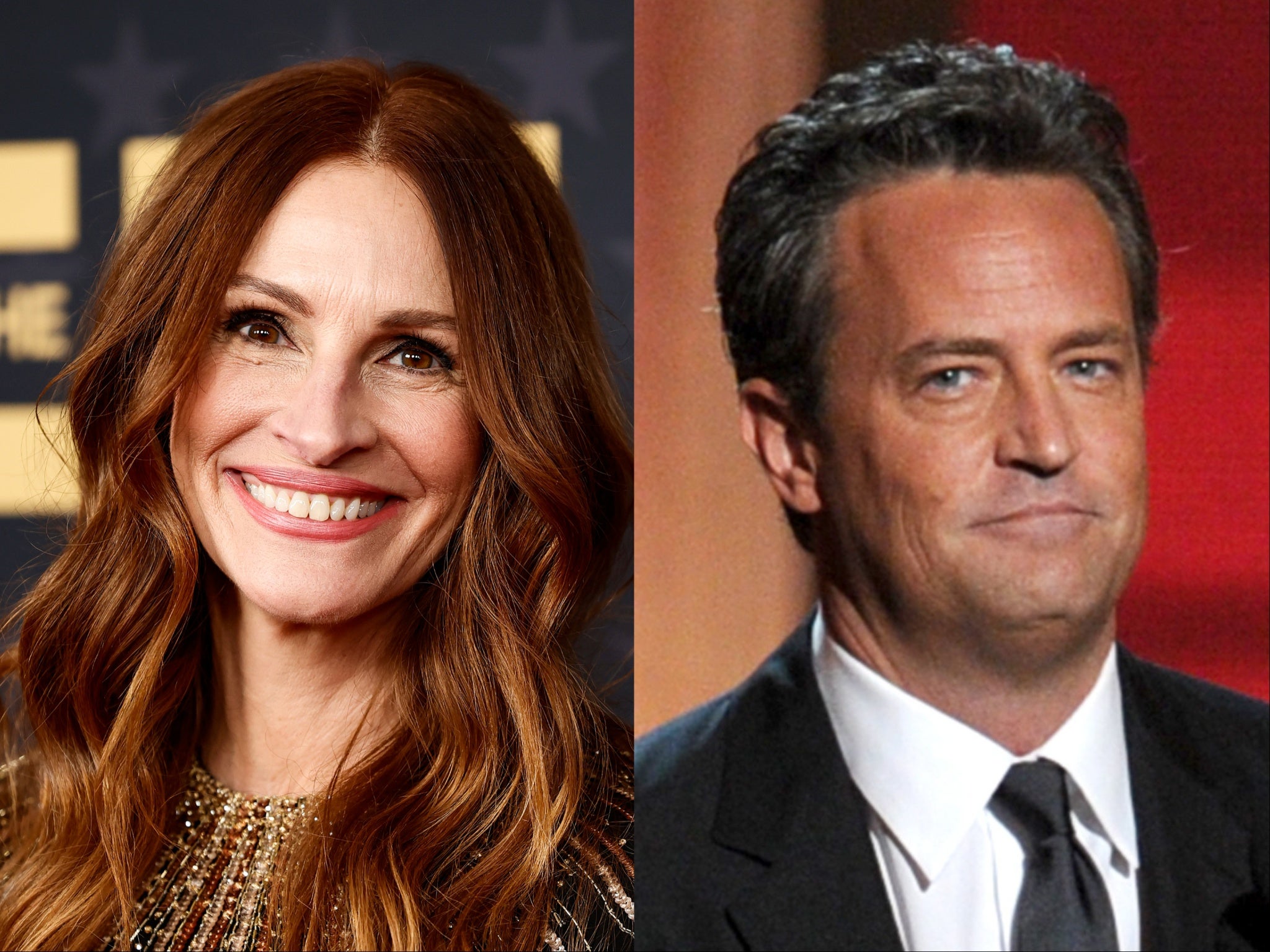 Julia Roberts has paid tribute to Matthew Perry