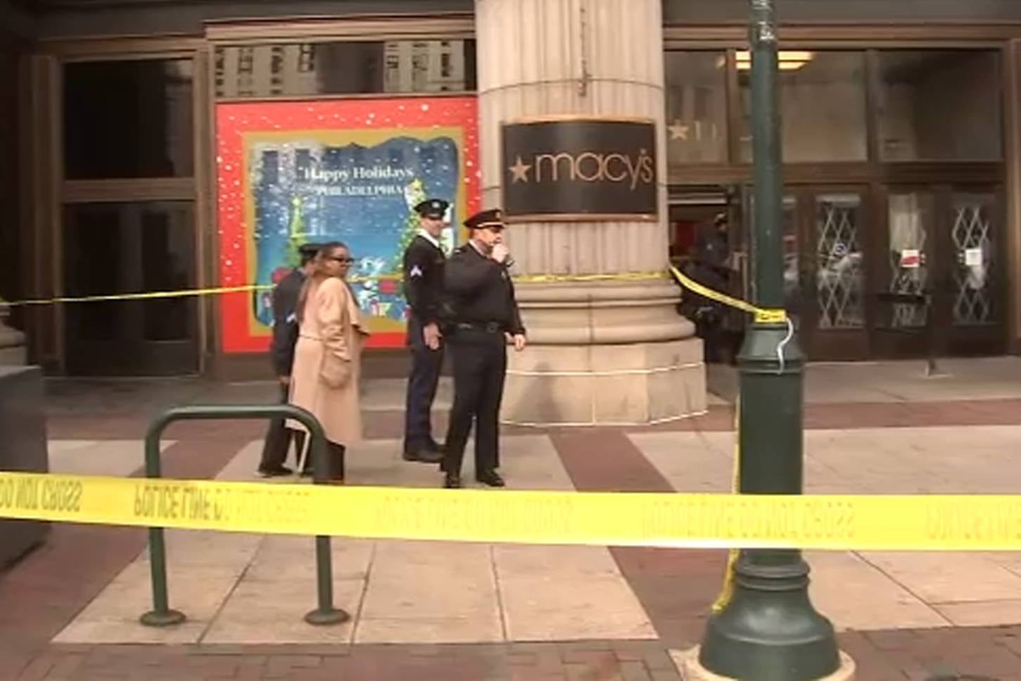 Security guard killed and another injured in stabbing at Macy’s store in Philadelphia