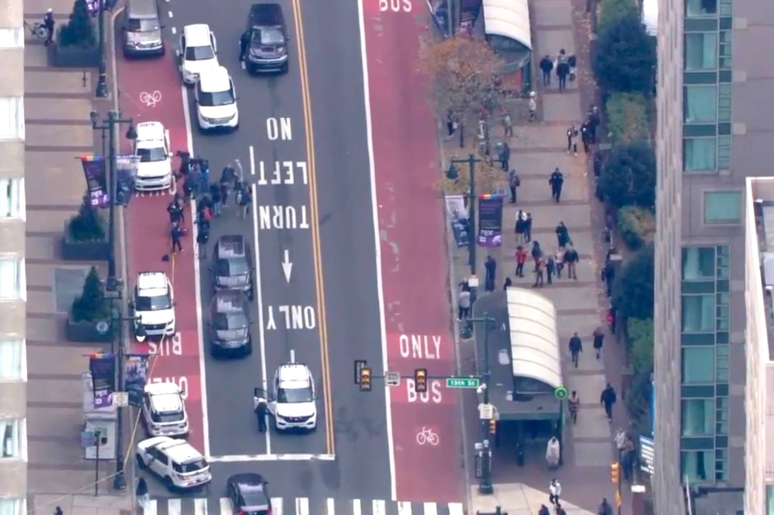 Security guard killed and another injured in stabbing at Macy’s store in Philadelphia