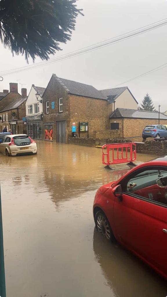 pSouth Petherton was flooded /p