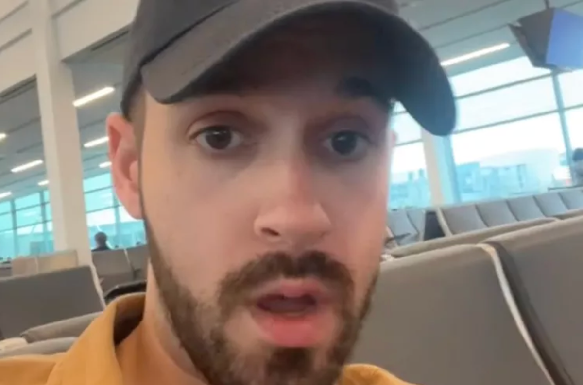 Man stopped by airport security over mystery Christmas gift grandma told him not to open Man stopped by airport security over mystery Christmas gift grandma told him not to open