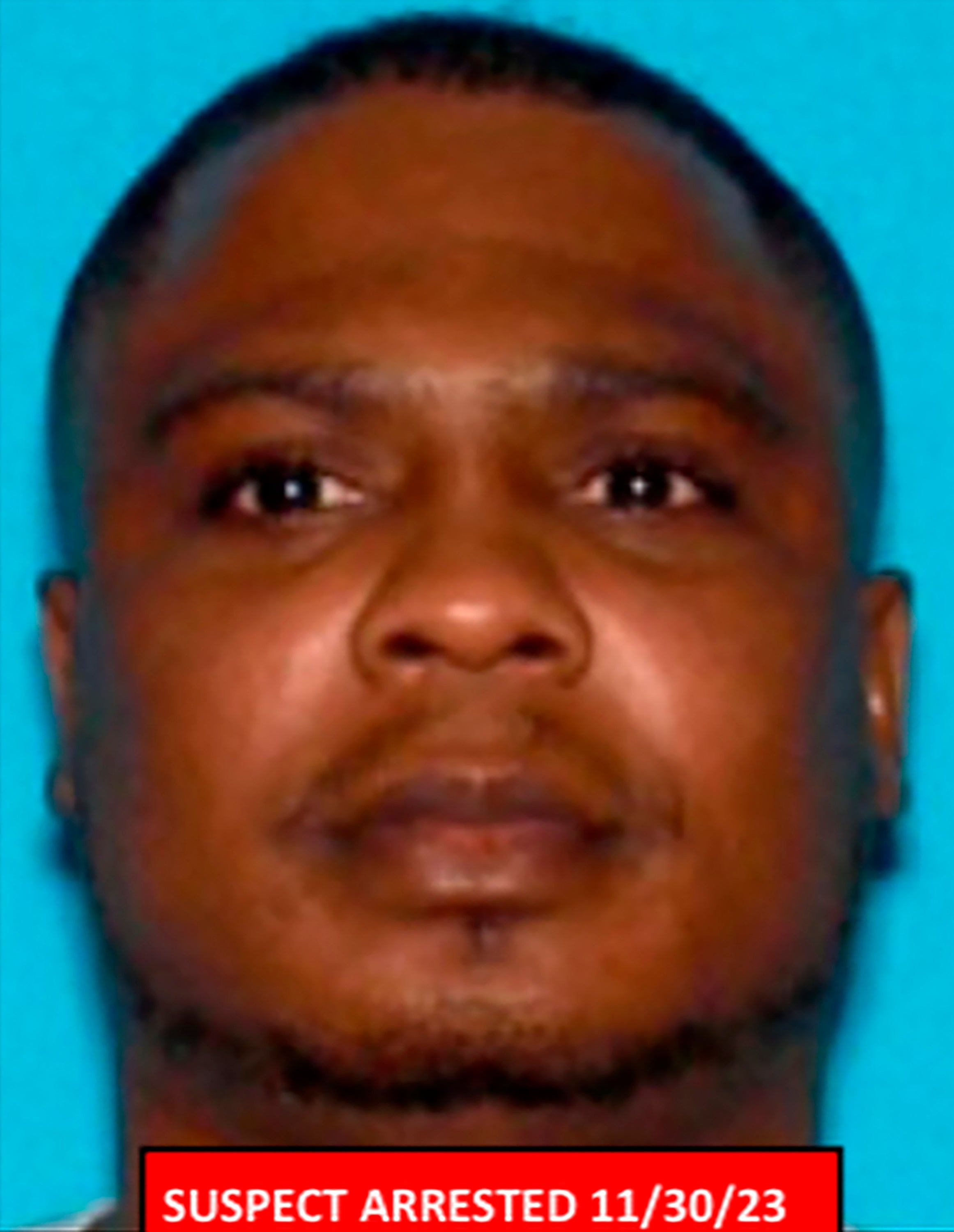 This photo released by the Los Angeles County Sheriff's Department shows suspect Jerrid Joseph Powell