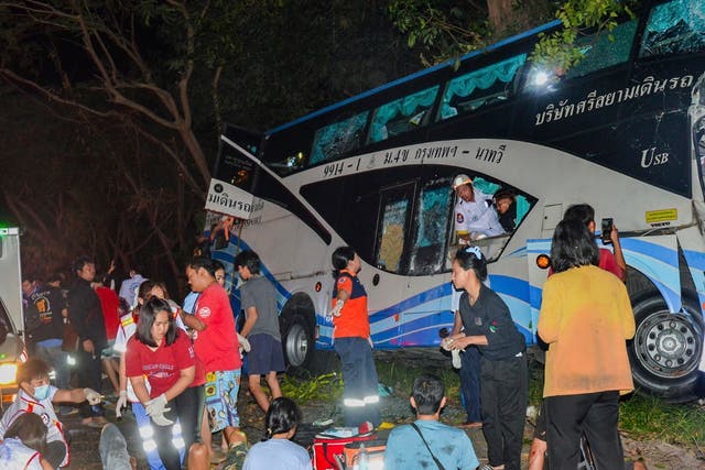 Thailand Bus Crash