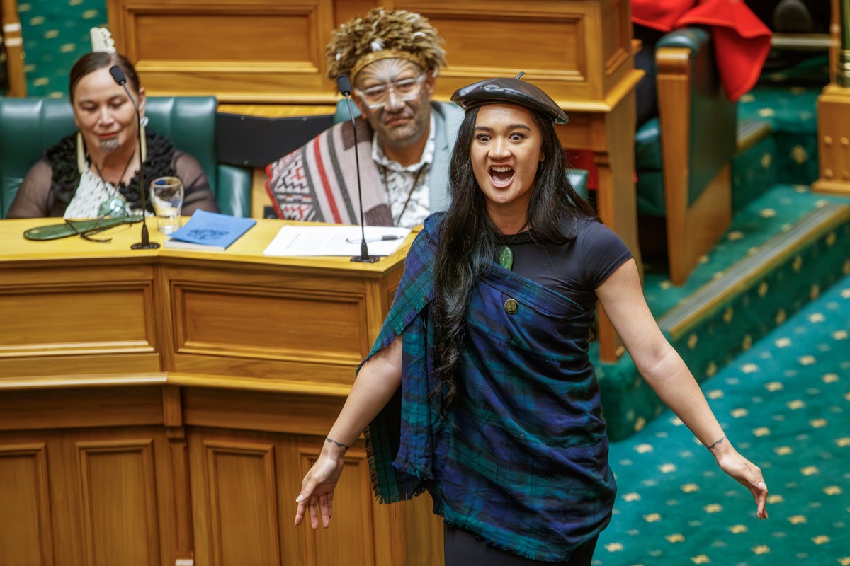 Three New Zealand MPs suspended for performing haka in parliament