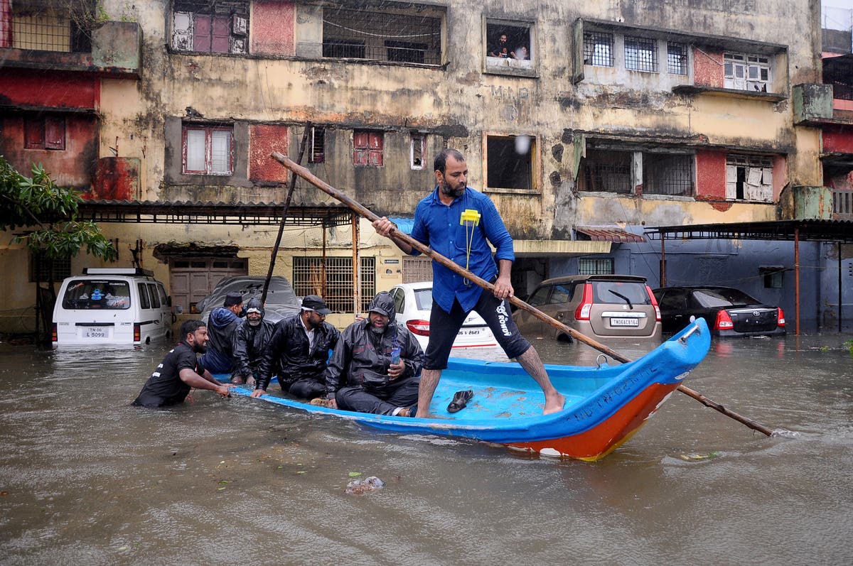 Cyclone Michaung hits India’s coastal states as nine dead in major